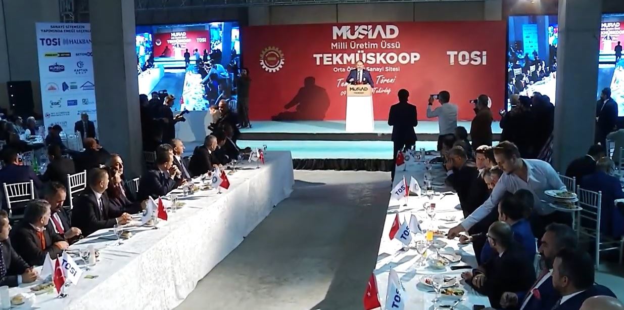 TEKMÜSKOOP Temel Atma Töreni Genel Başkan Abdurrahman Kaan'ın konuşmaları