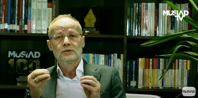 Hattat Bilal Akkaya, "Çizginin Ahengi" sergisini MÜSİAD TV'ye anlattı