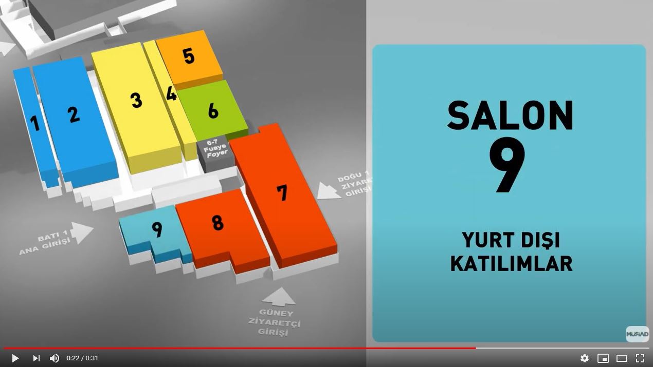 18-21 Kasım 2020 tarihlerinde TÜYAP'ta düzenlenecek MÜSİAD EXPO 2020'de yerinizi almayı unutmayın!